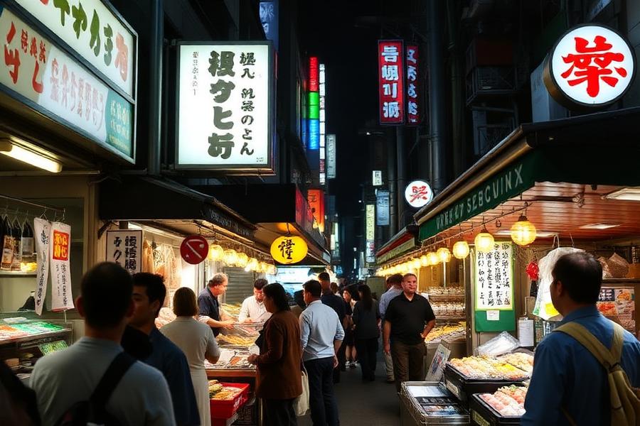 Shinjuku Night Food and Bar Crawl in Tokyo, Japan
